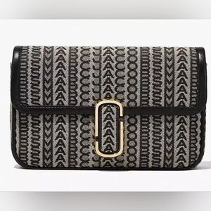Marc Jacobs Jacquard The Monogram J Marc Shoulder Bag
